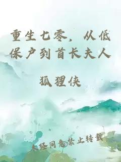 重生七零，从低保户到首长夫人