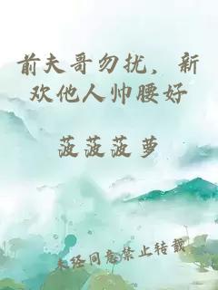 前夫哥勿扰，新欢他人帅腰好