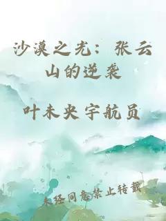 沙漠之光：张云山的逆袭