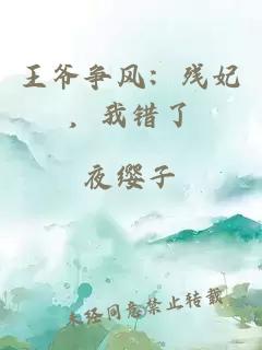 王爷争风：残妃，我错了