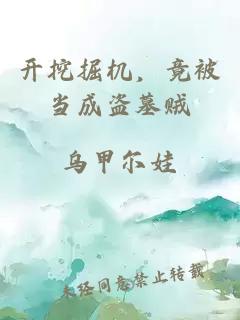 开挖掘机，竟被当成盗墓贼