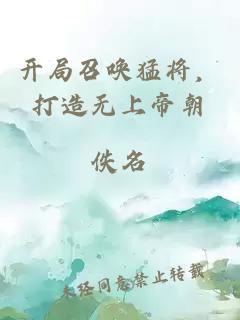 开局召唤猛将，打造无上帝朝